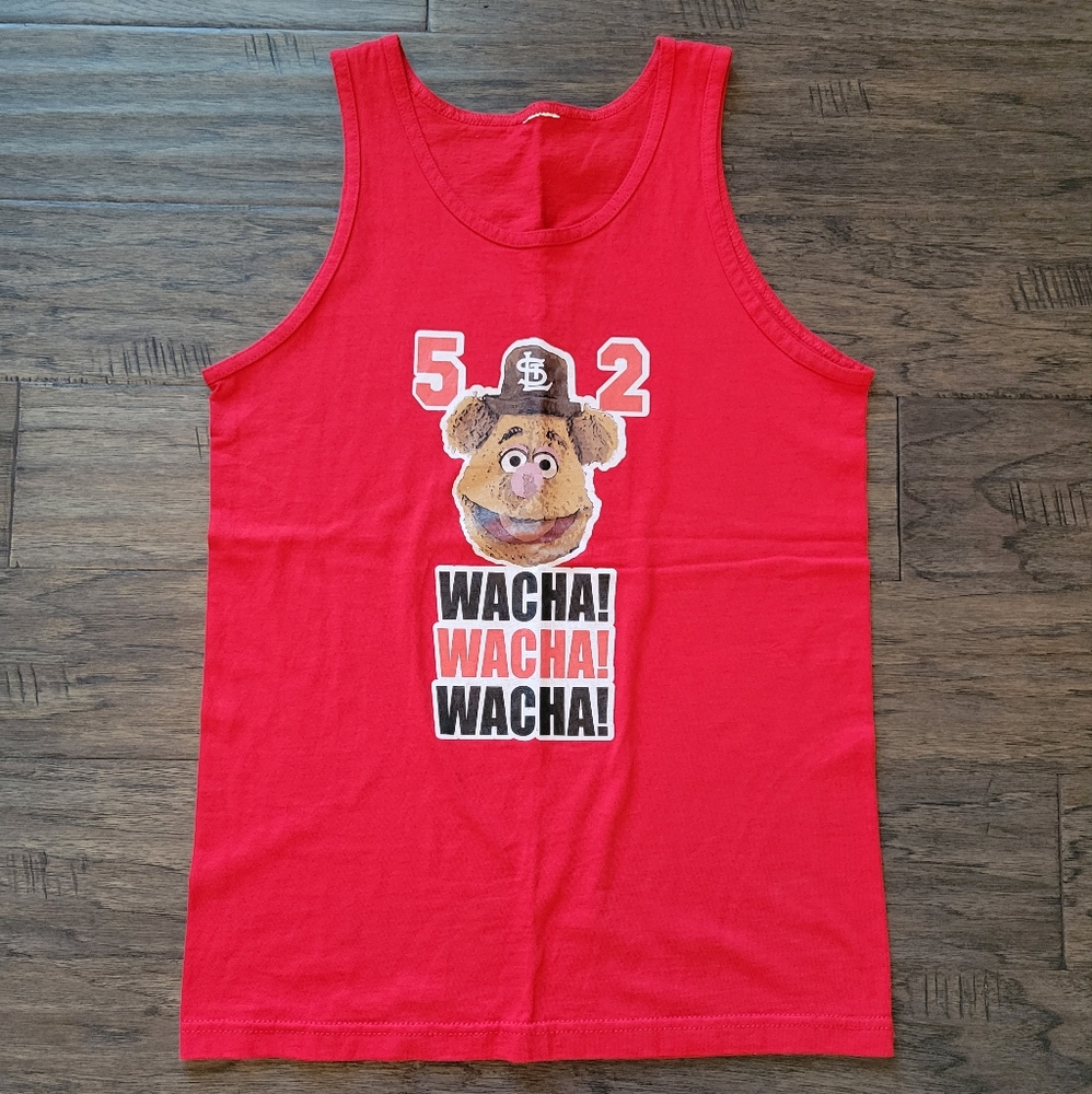Men's St. Louis Cardinals Michael Wacha Tank Top Shirt - Size Small